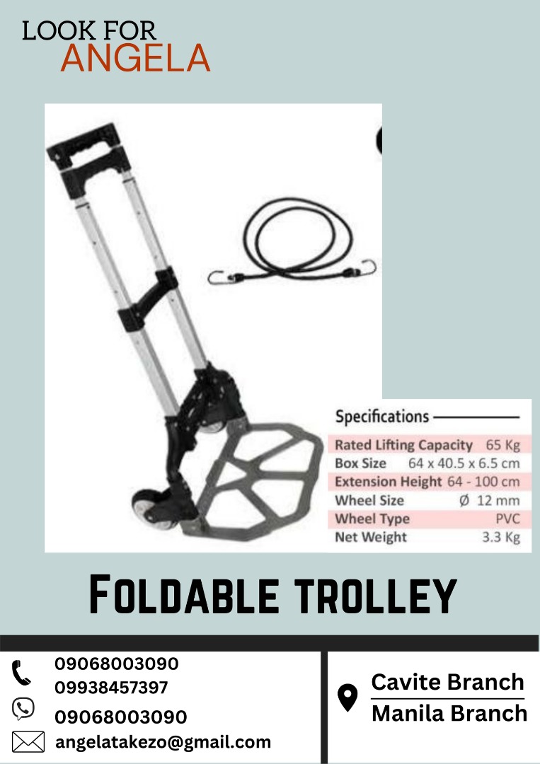 Foldable Trollet, Commercial & Industrial, Construction Tools ...