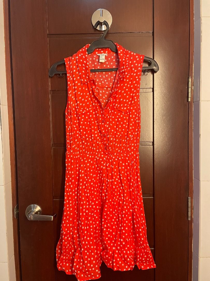 Forever 21 red polka dot dress shop