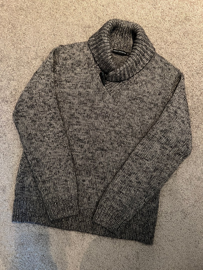French Connection Wool Sweater, Men's Fashion, Tops & Sets, Sets ...
