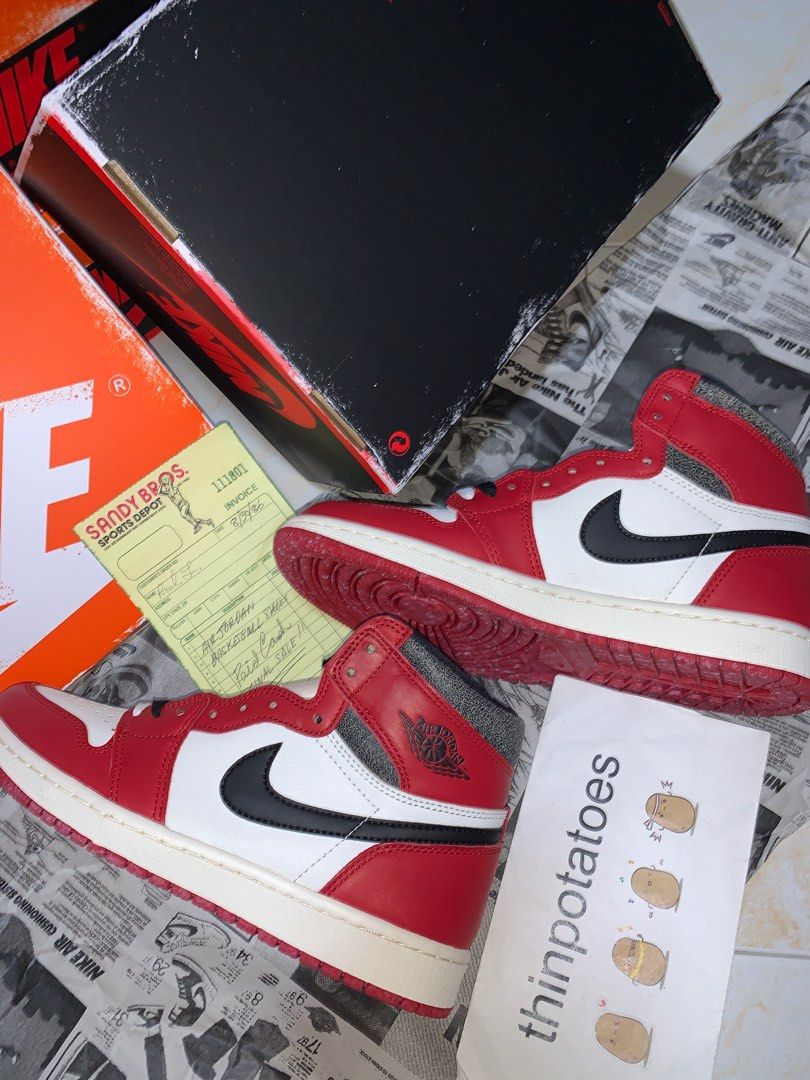 FULL SIZES Air Jordan 1 High Lost And Found Chicago