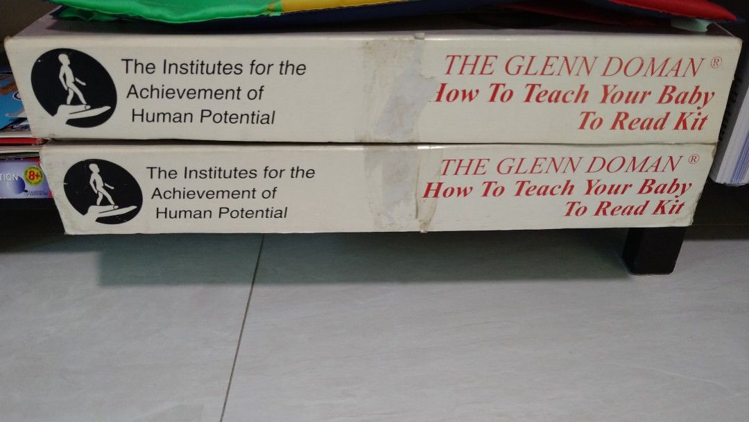 Glenn Doman How to Teach Your Child to Read Vol 1 & 2, Hobbies & Toys ...