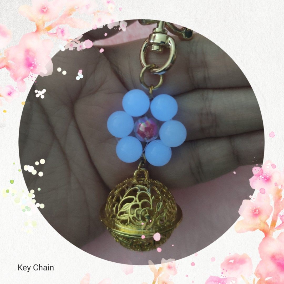 Glowing keychain on sale