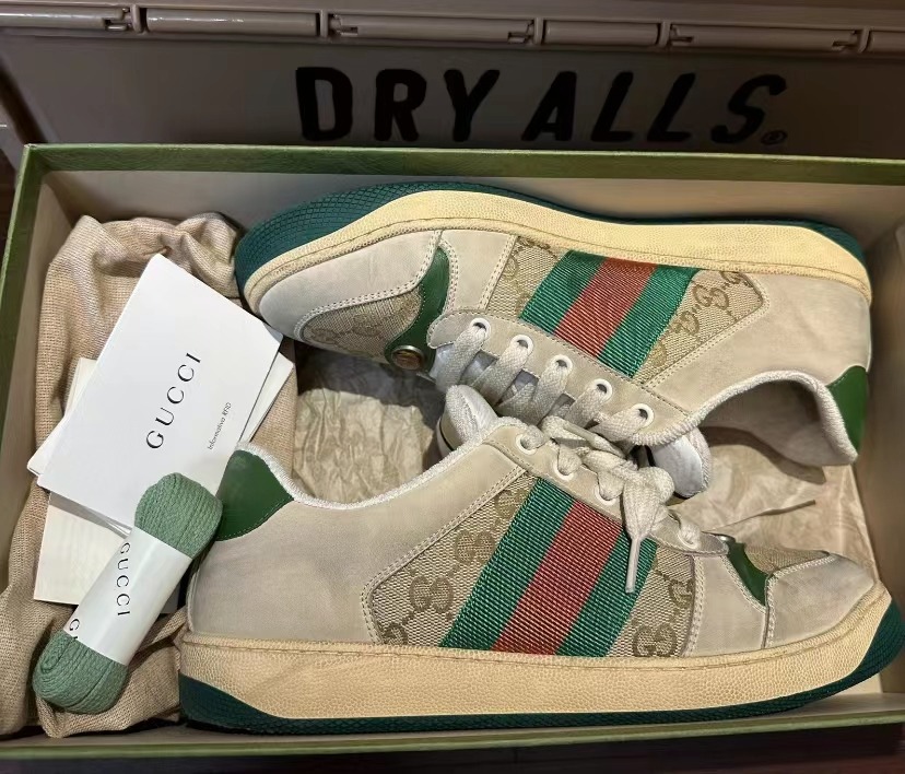 New gucci dirty shoes outlet