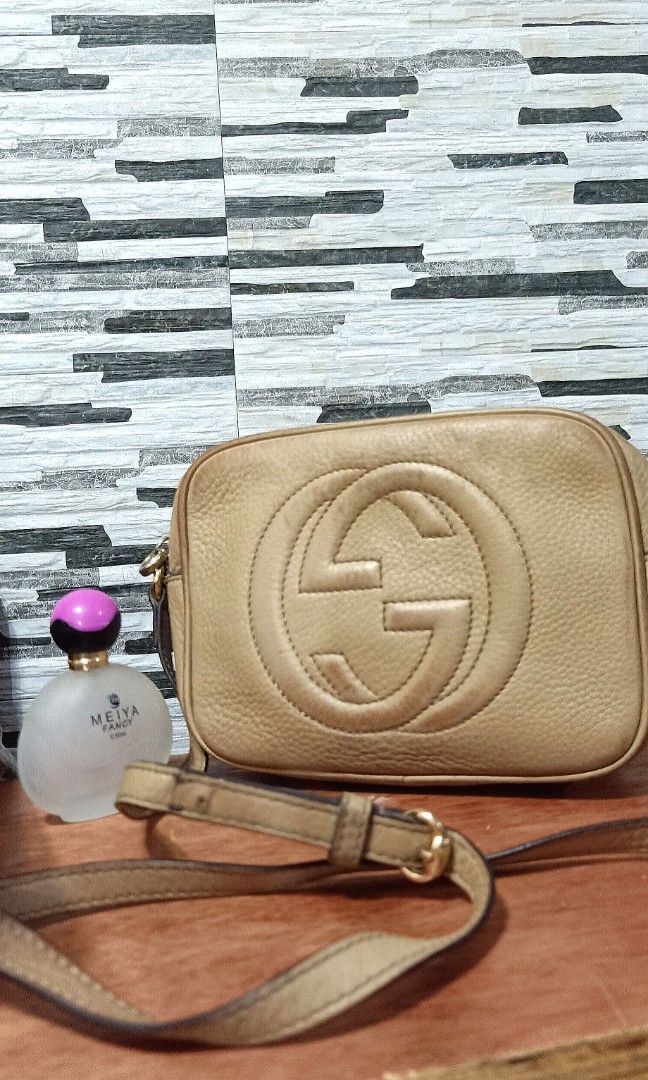 Gucci Soho Small Leather Disco Bag pre owned Luxury Bags Wallets on Carousell