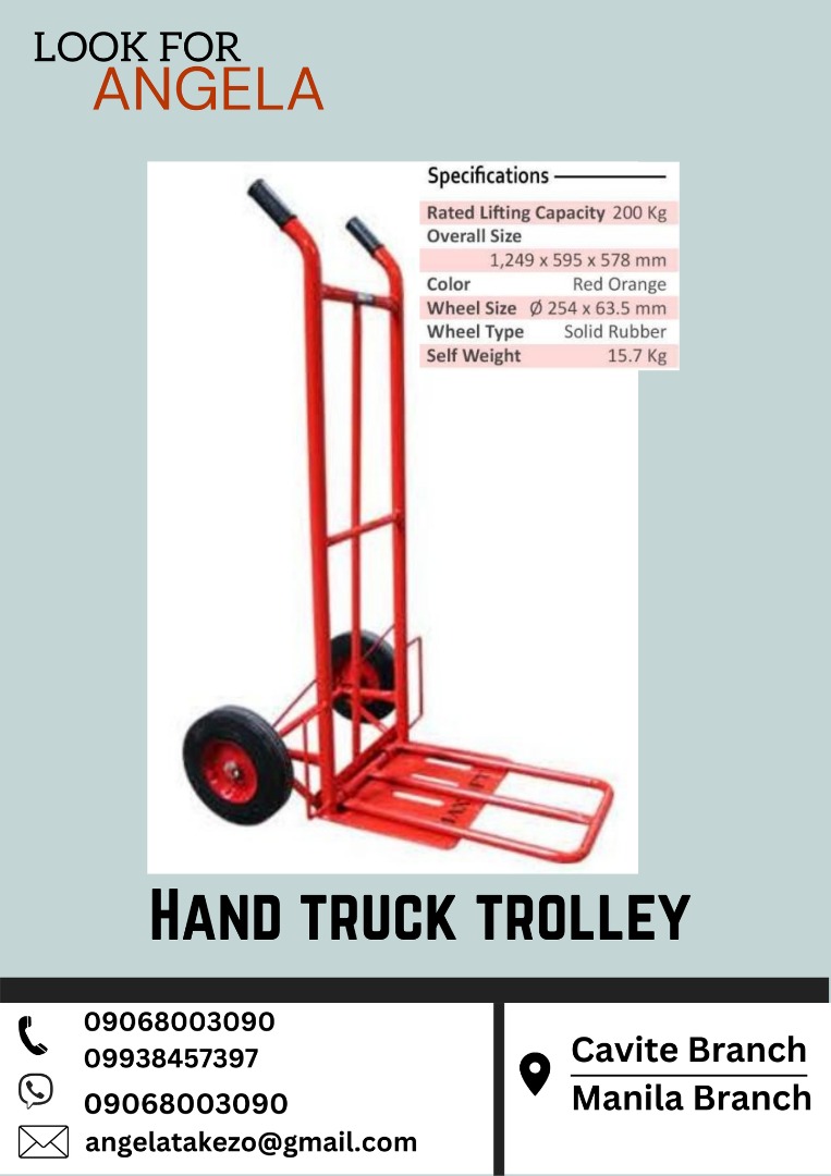Hand Truck Trolley, Commercial & Industrial, Construction Tools