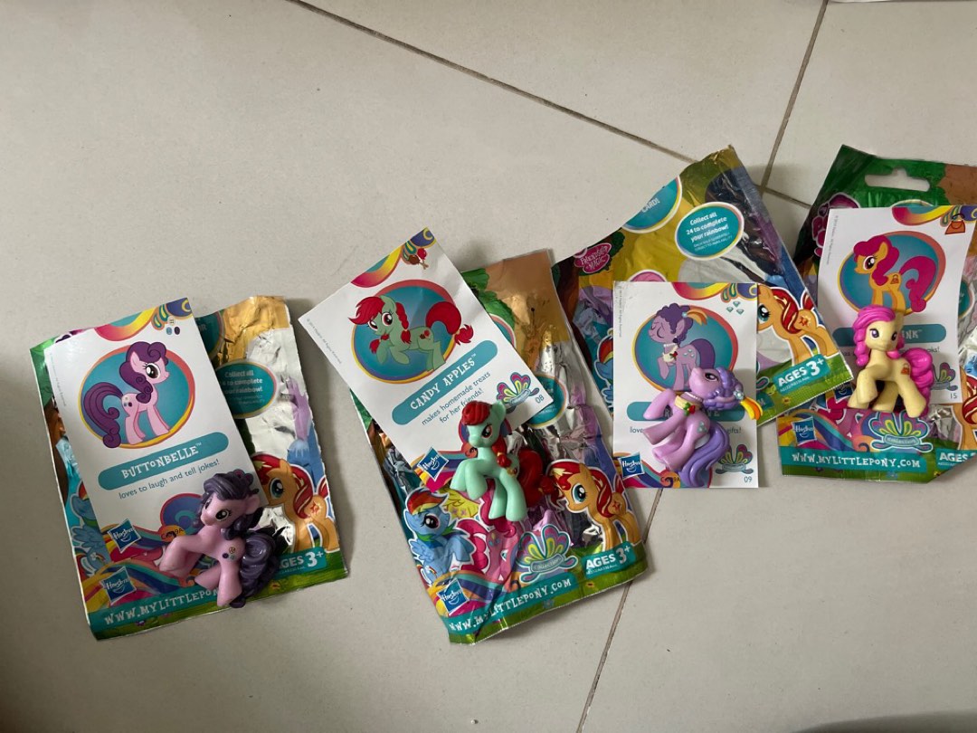 Lot De 12 Mini Figurines My Little Pony Unicorn Party – Hasbro, Neuves, Pour Fête Ou Collection