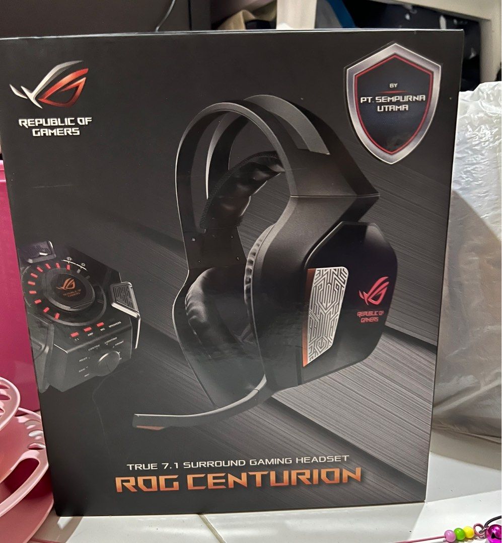 Headset gaming Asus ROG Centurion true 7.1 surround, Elektronik