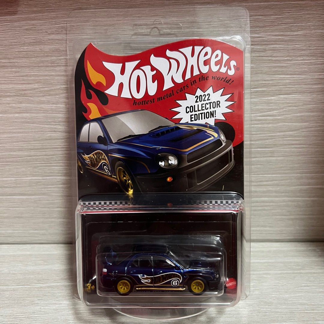 Hot Wheels Hotwheels RLC 2022 COLLECTOR EDITION SUBARU IMPREZA WRX