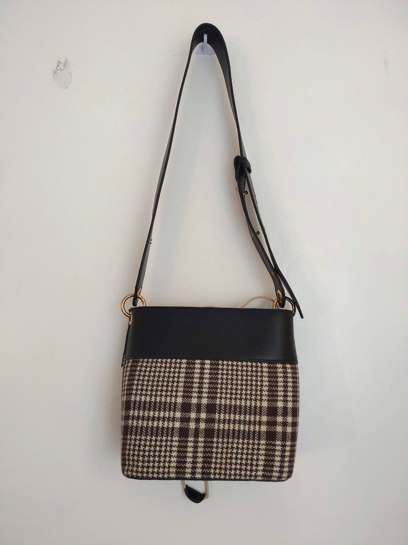 Houndstooth Pattern Bag, Women's Fashion, Bags & Wallets, Cross-body ...