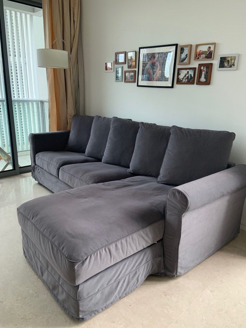 IKEA Gronlid chaise sofa, Furniture & Home Living, Furniture, Sofas on