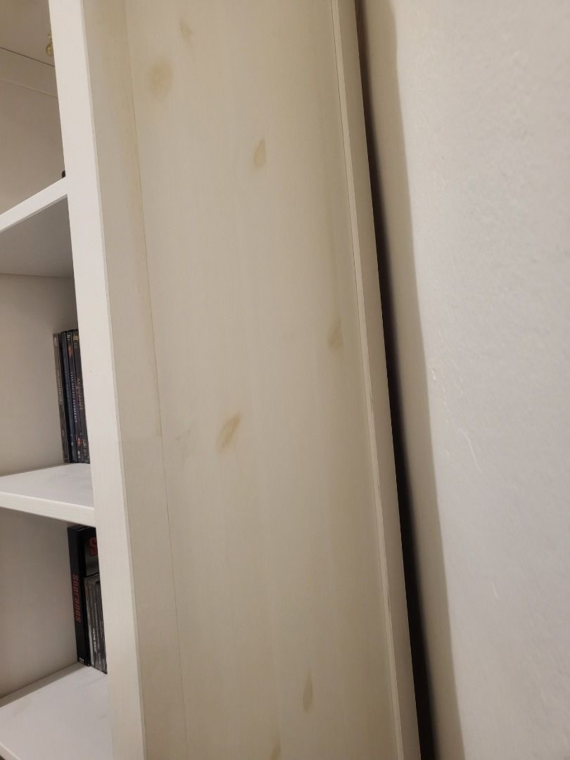 IKEA HEMNES Bookcase, white stain, 19 1/4x77 1/2 ", Furniture & Home