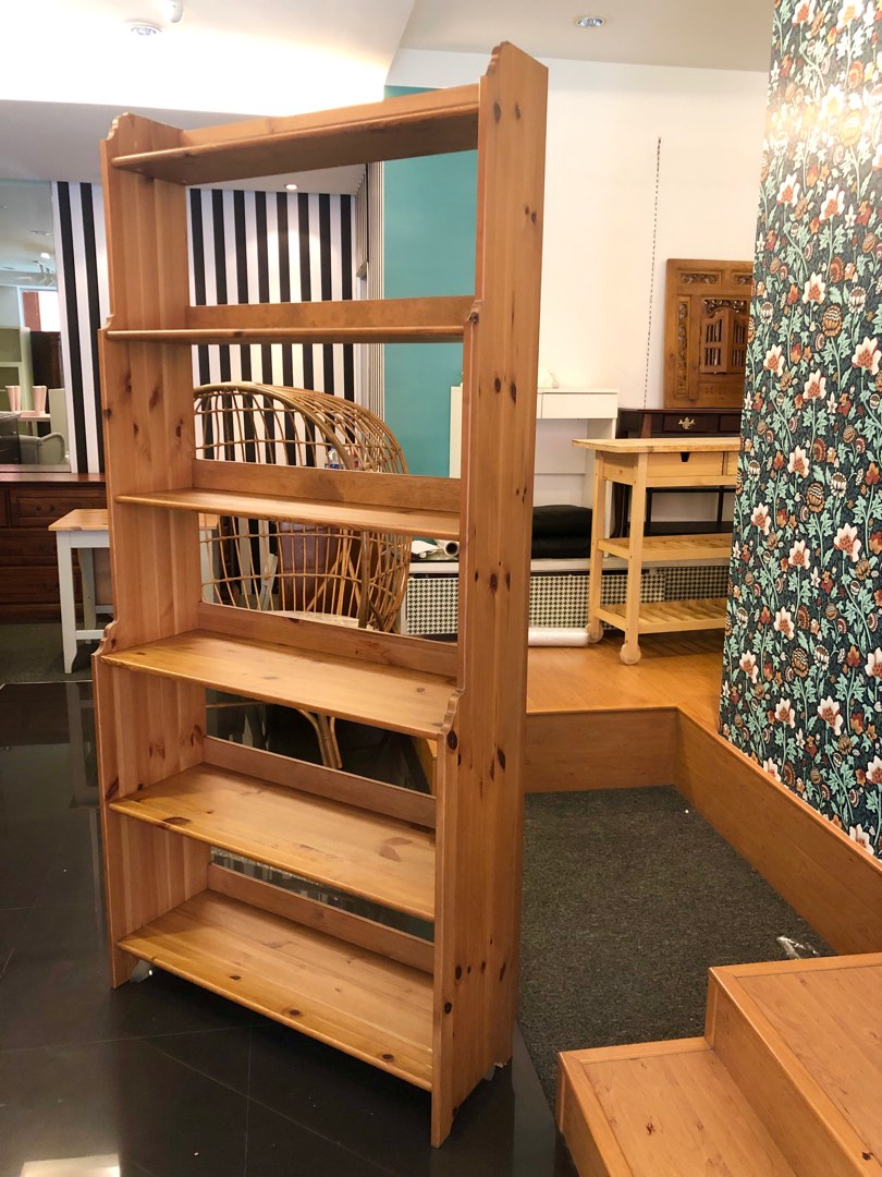 IKEA イケア　木製ラック　LEKSVIK BOOKSHELF, 