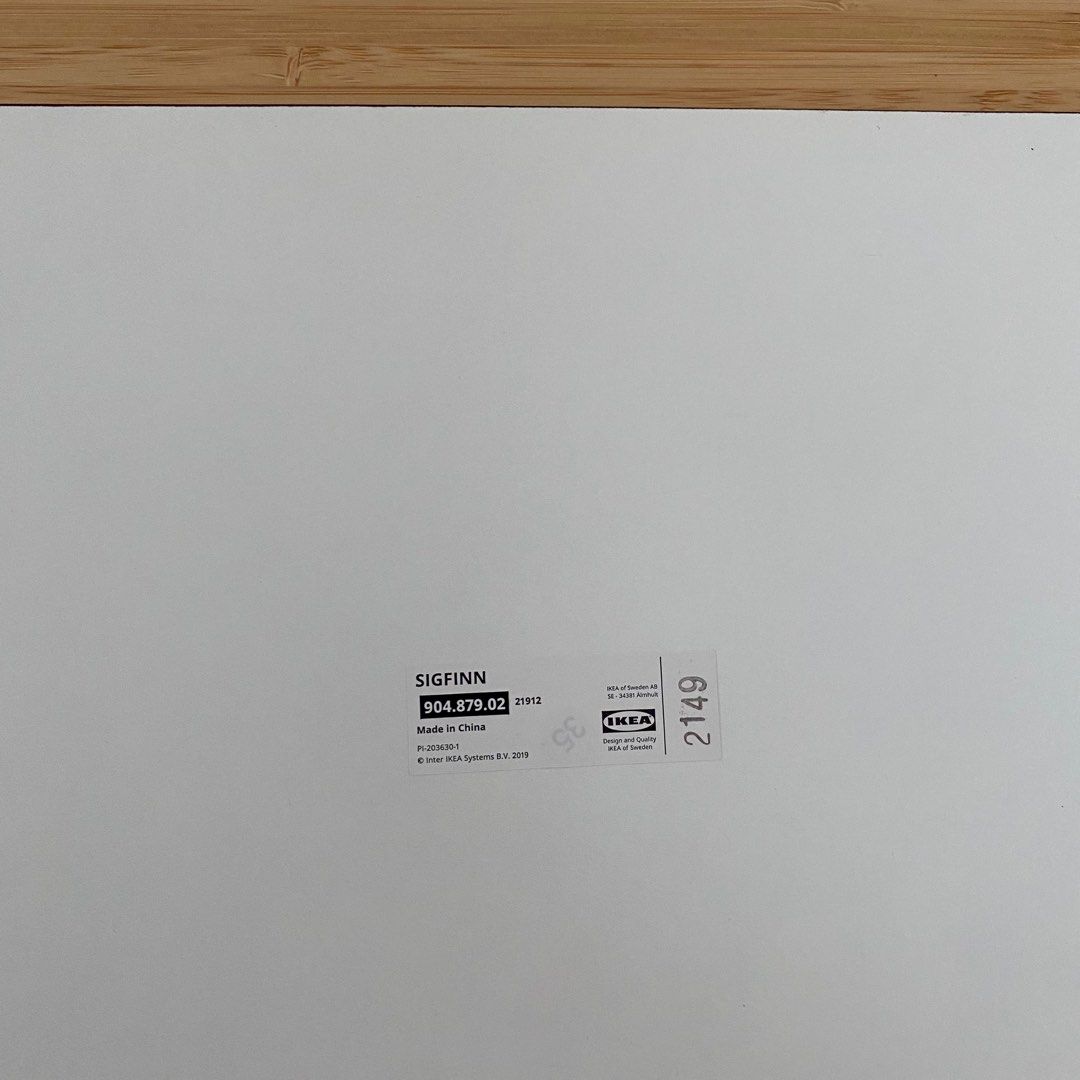 IKEA Sigfinn Monitor Stand - White, Furniture & Home Living, Home ...