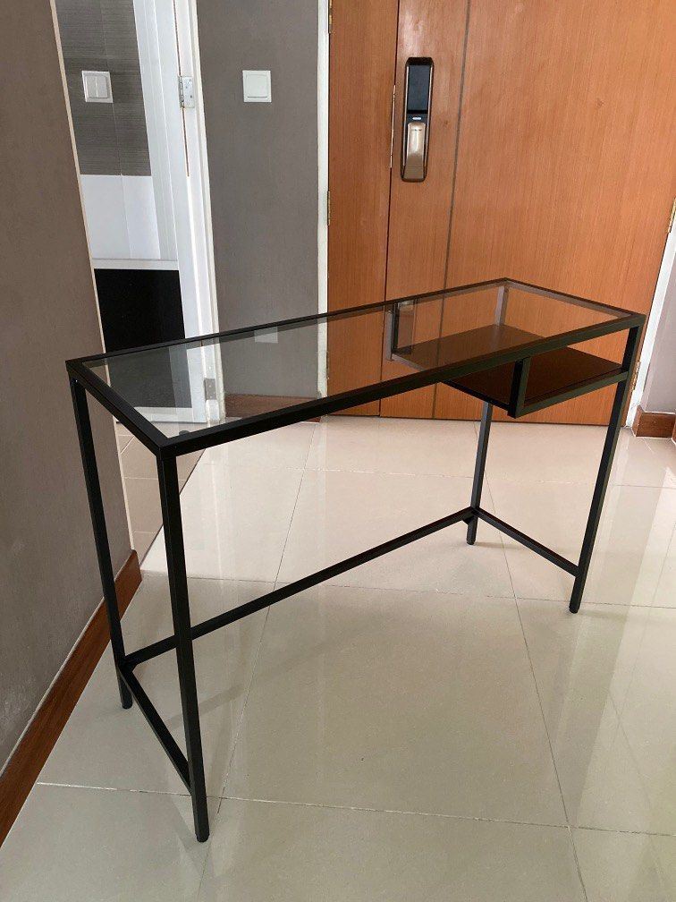 IKEA VITTSJO laptop table computer desk, Furniture & Home Living