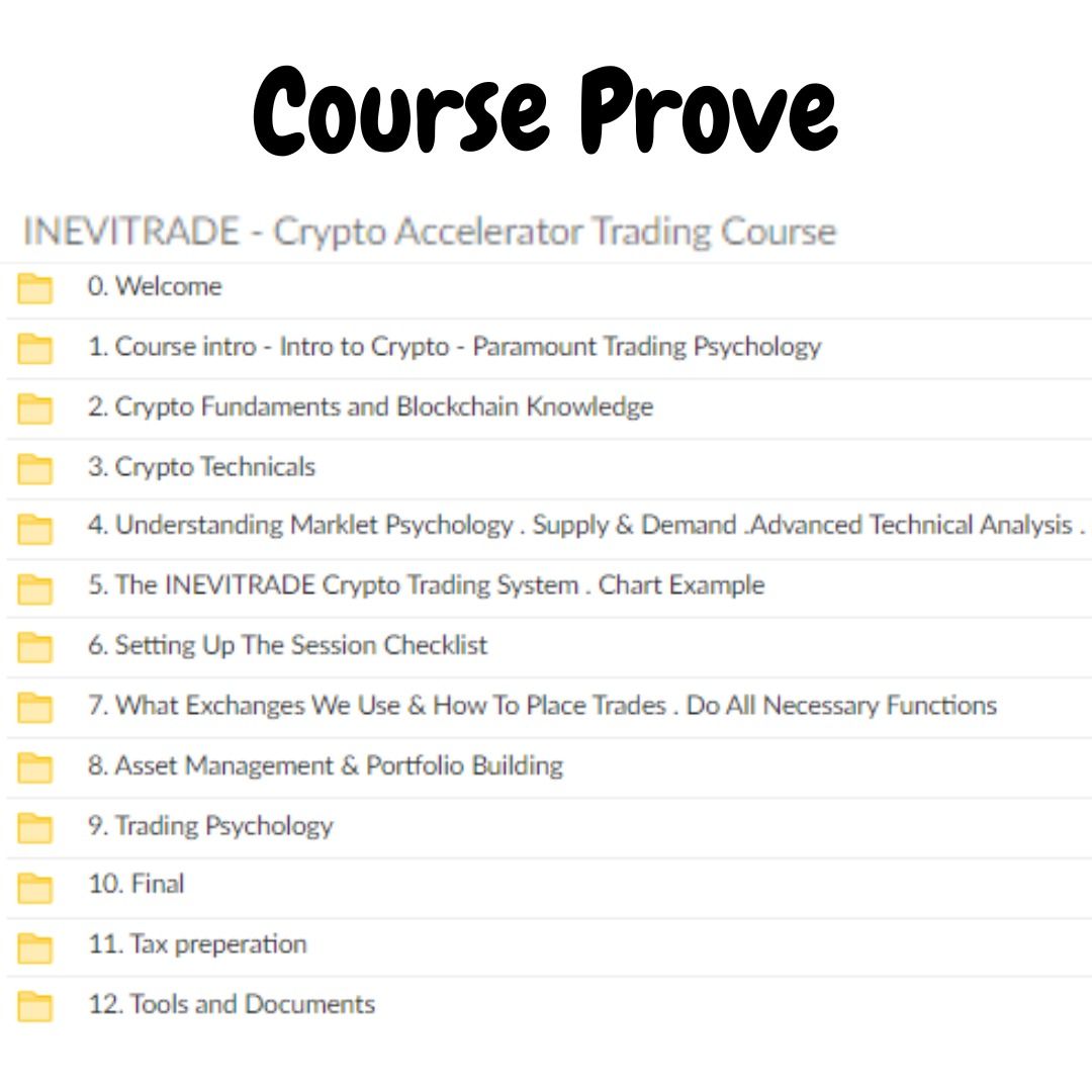 INEVITRADE – Crypto Accelerator Trading Course | cryptocurrency trading and  investing, Services, Tuition on Carousell
