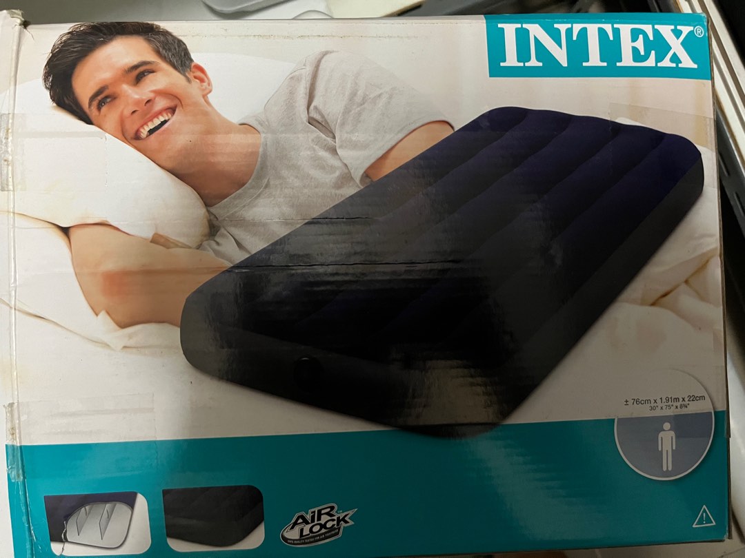 Intex inflatable mattress, Furniture & Home Living, Furniture, Bed