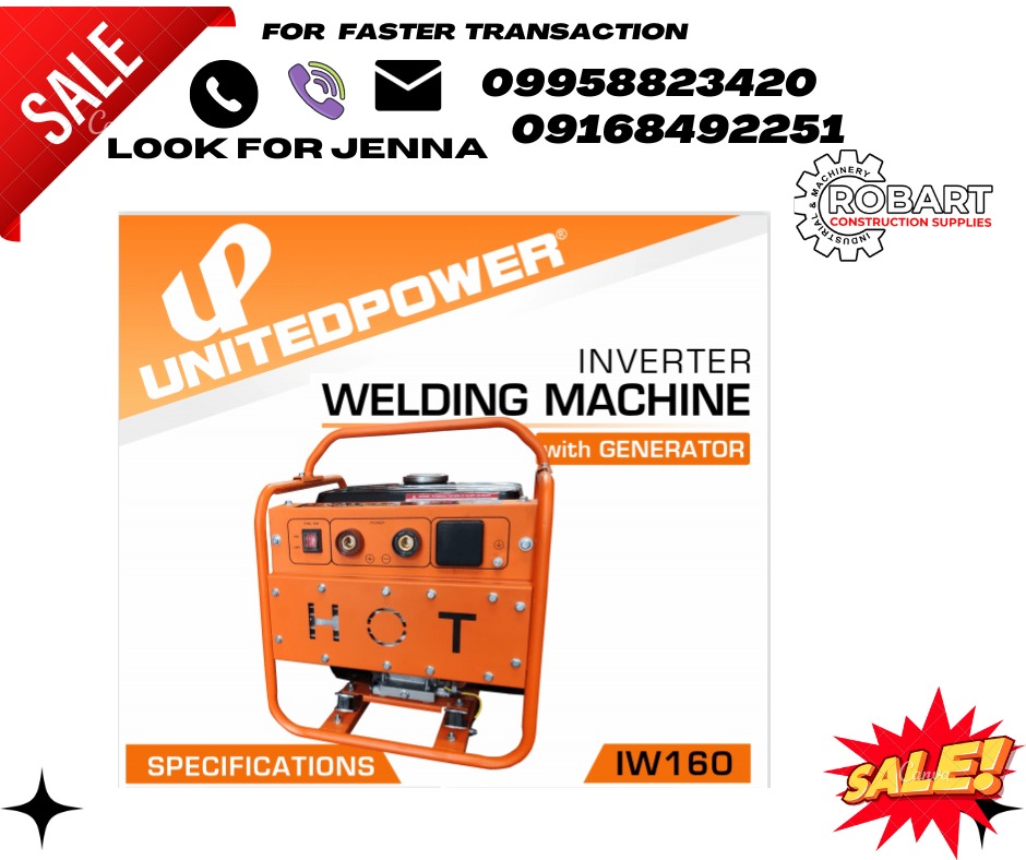 inverter welding machine with generator IW160, Commercial & Industrial