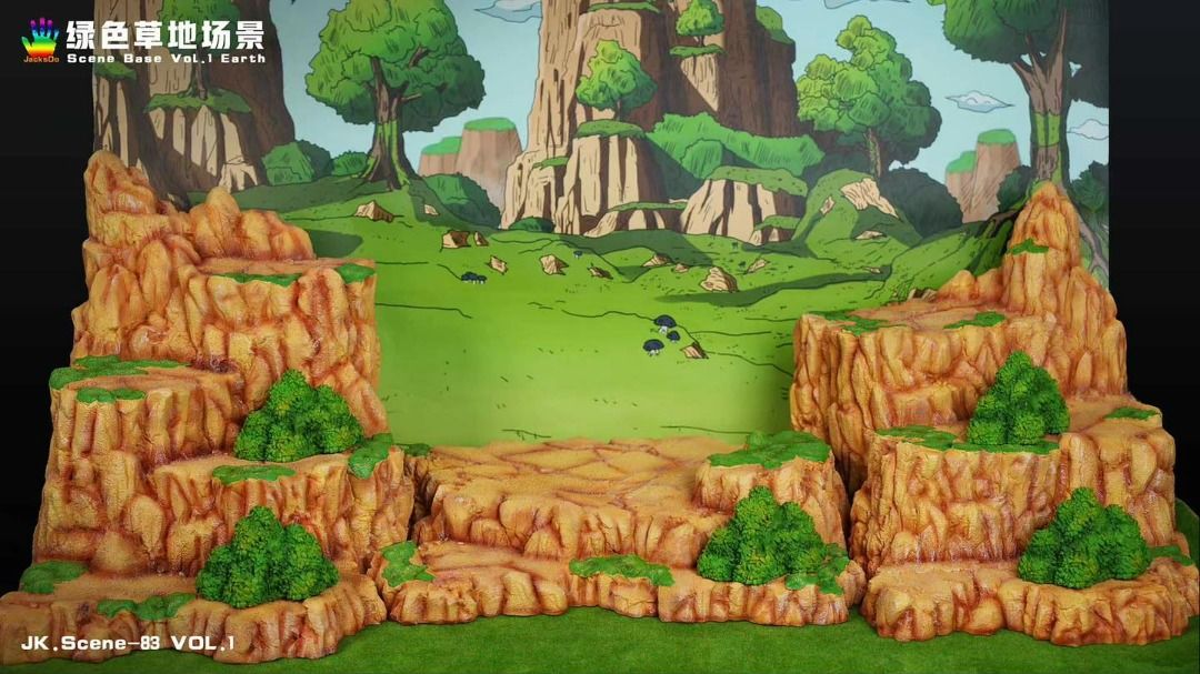 Jacksdo Studio Diorama of Dragon Ball ( Earth ), Hobbies & Toys, Toys