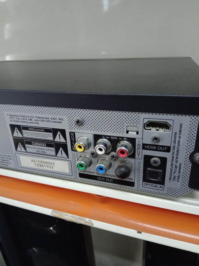 JVC DVD Receiver & speaker, Audio, Portable Music Players on Carousell