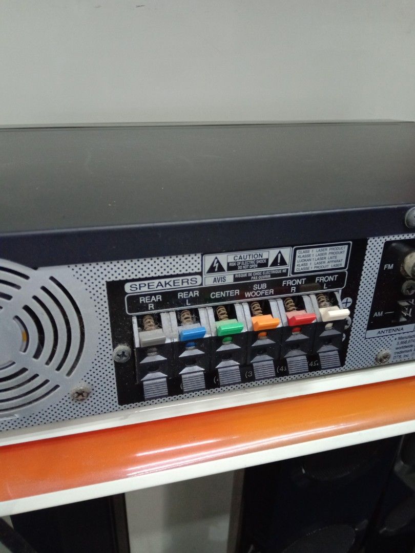 JVC DVD Receiver & speaker, Audio, Portable Music Players on Carousell