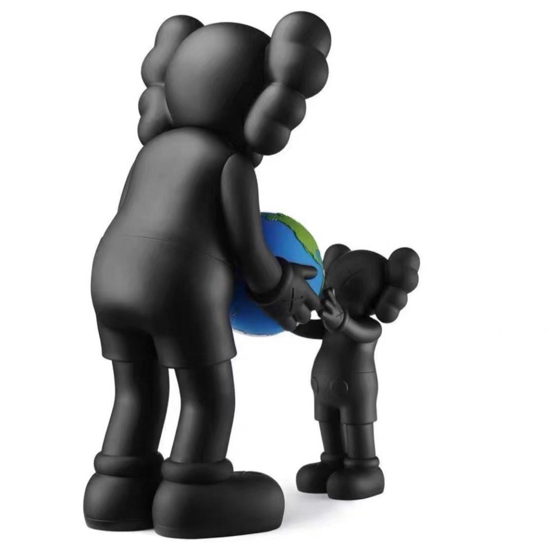 Kaws / The Promise ( Black ) 公仔figure art toy, 興趣及遊戲, 手作