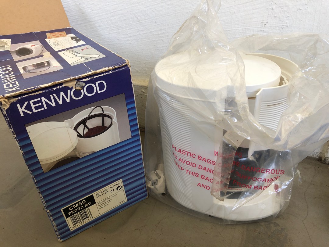 Kenwood coffee maker/ thermos vacuum flask , Furniture & Home Living