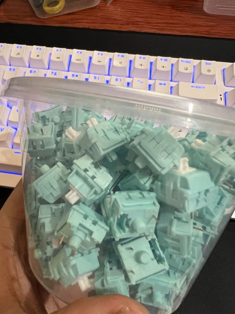 KTT Mint x100 (Linear Switches), Computers & Tech, Parts & Accessories