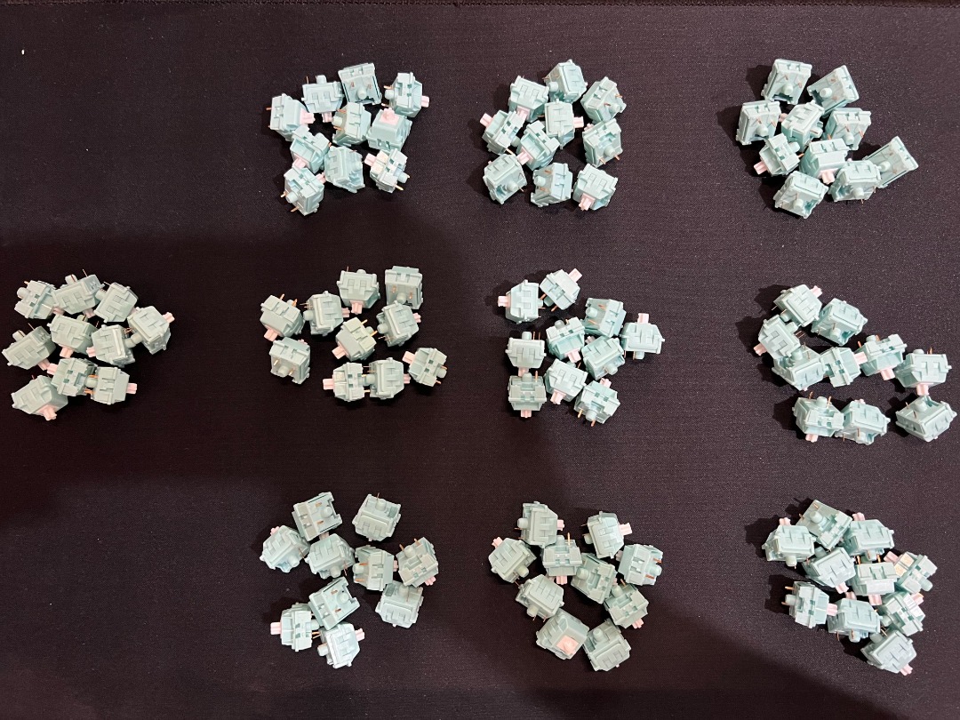 KTT Mint x100 (Linear Switches), Computers & Tech, Parts & Accessories ...