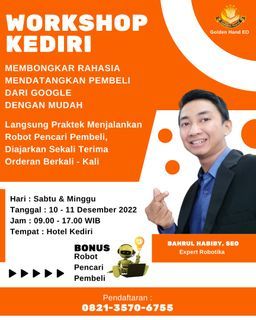 LANGSUNG PRAKTEK!! 0821-3570-6755, Workshop Digital Marketing Mendatangkan Pembeli Dari Google Di Majalengka - Golden Hand EO