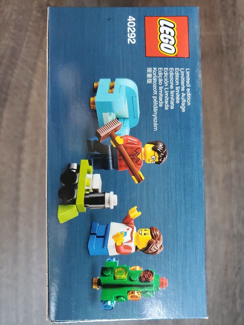 Lego christmas box 40292 cheap
