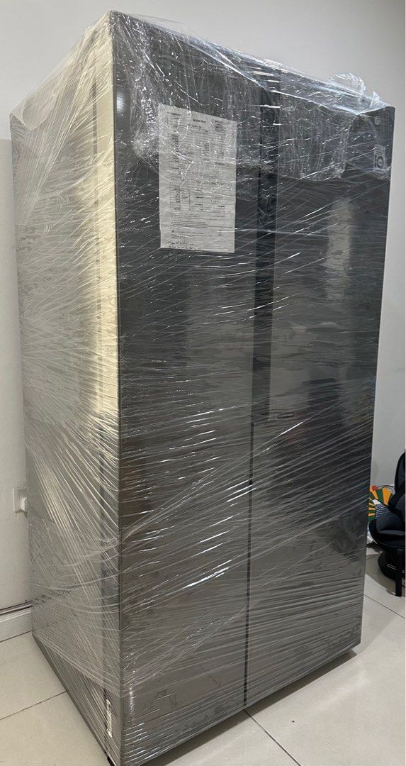 LG 679L Side by Side with Inverter Linear Compressor, TV & Home