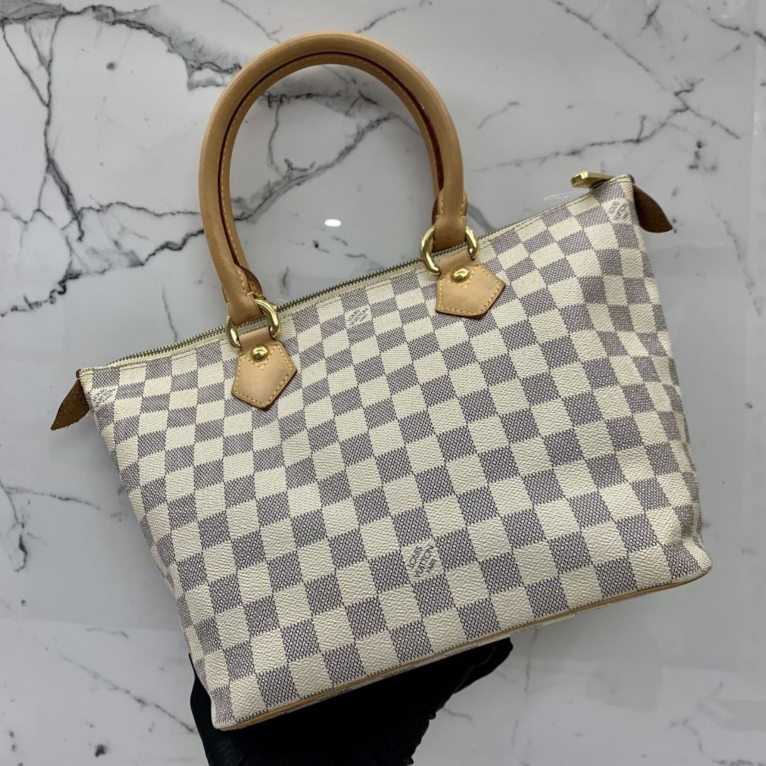 LV Saleya PM Damier Azur, Women's Fashion, Bags & Wallets, Shoulder Bags on  Carousell