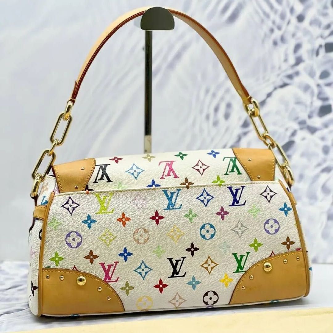 Beverly leather handbag Louis Vuitton Multicolour in Leather - 20493568