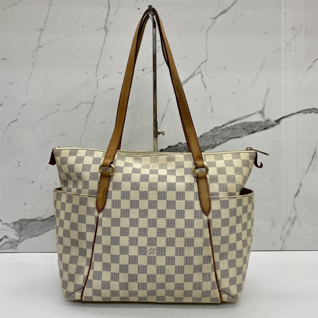 Louis-Vuitton-Damier-Azur-Totally-MM-Tote-Bag-Shoulder-Bag-N51262