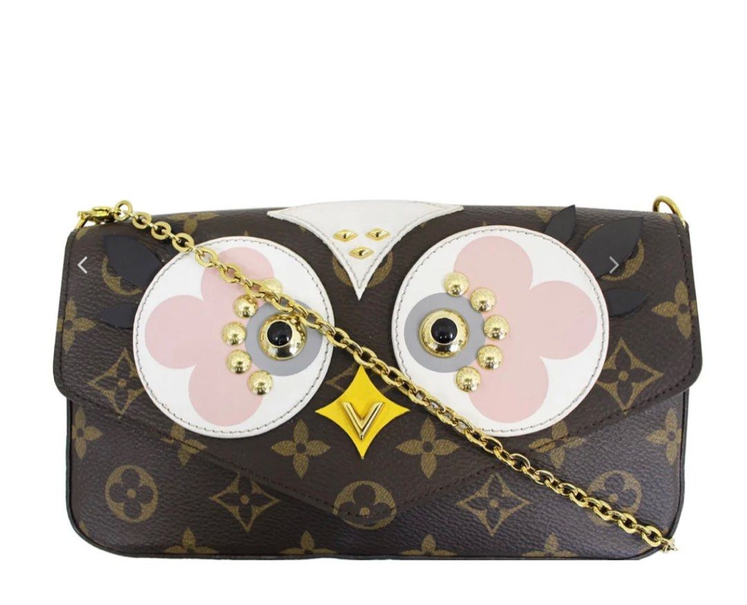 LV OWL POCHETTE FELICIE CHAIN CROSSBODY BAG, Women's Fashion, Bags &  Wallets, Purses & Pouches on Carousell