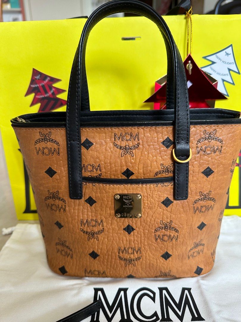 Mcm mini new arrivals shopper