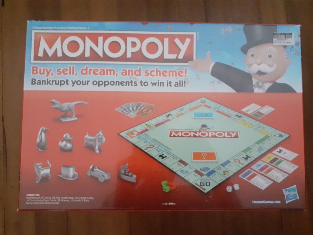 MONOPOLY BOARD GAME + JENGA, Hobbies & Toys, Toys & Games on Carousell