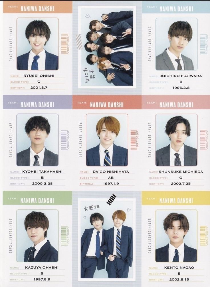 Naniwa Danshi photo card poster !, Hobbies & Toys, Memorabilia