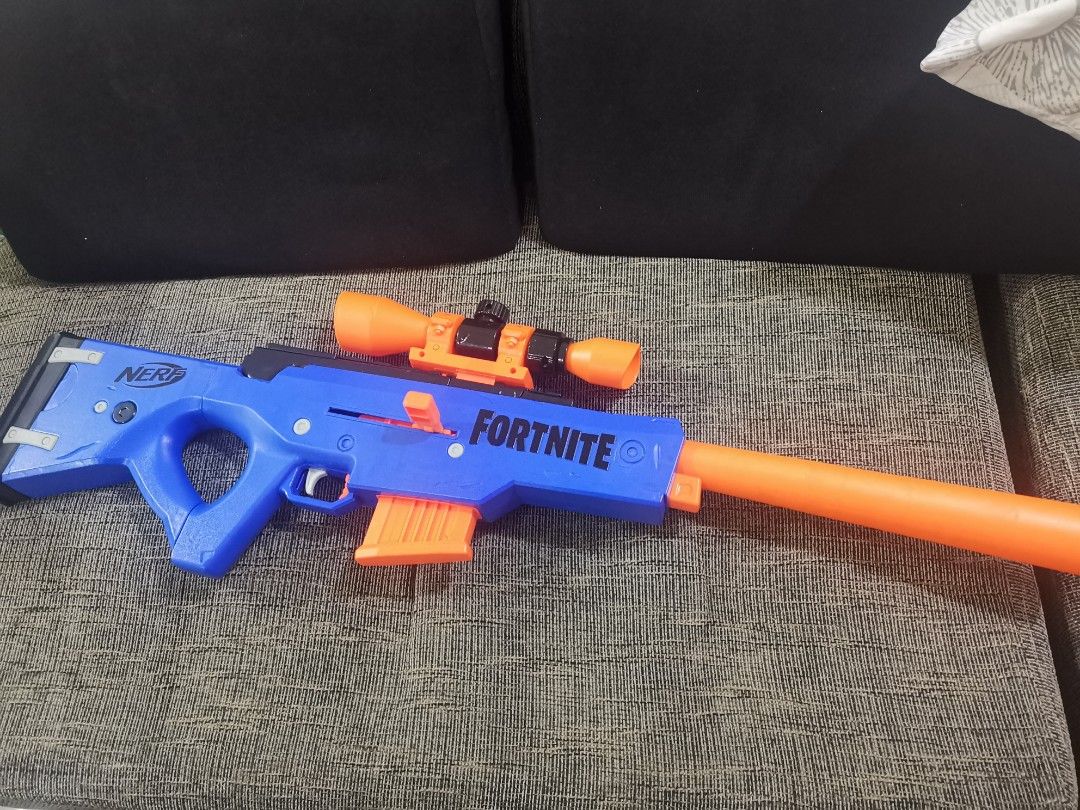 Brand New Nerf Fortnite BSR-R Sniper Rifle Complete Set, Hobbies & Toys,  Toys & Games on Carousell