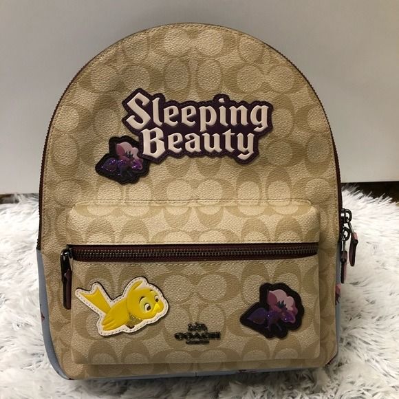 Coach sleeping shop beauty backpack