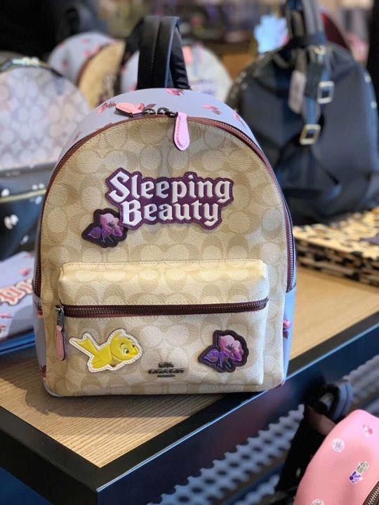 Coach sleeping beauty discount backpack