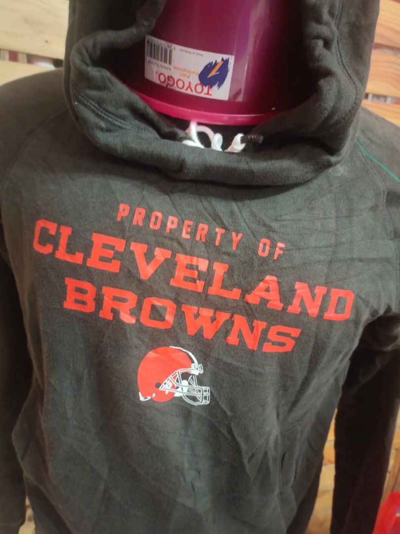 Nike, Shirts, Nike Cleveland Browns Nfl0 Hoodie