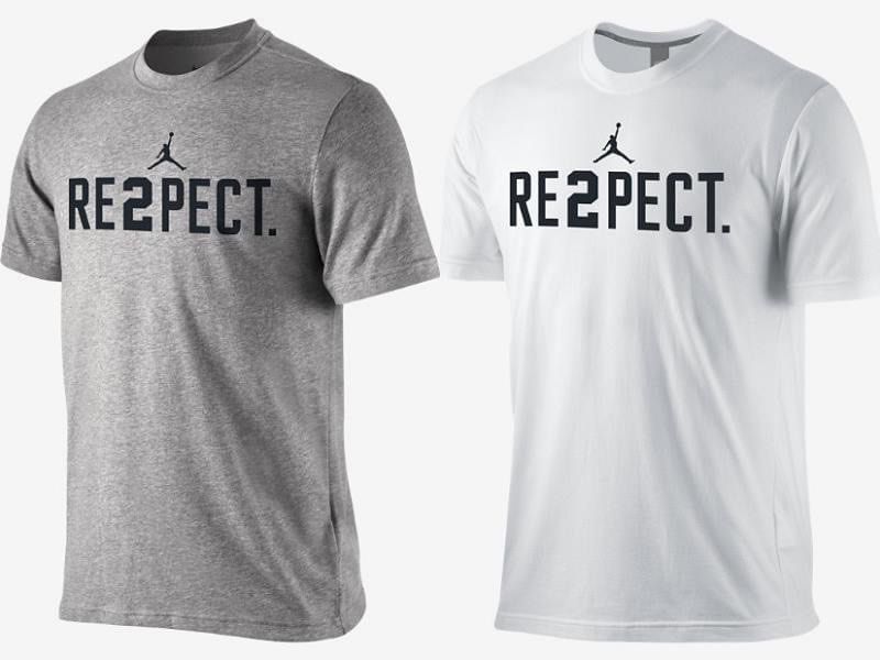 Nike Air Joran RE2PECT Respect Tee Derek Jeter, Men's Fashion