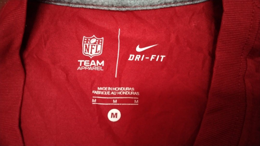 Nike Dri Fit San Francisco 49ERS Shirt Men s Fashion Tops Sets