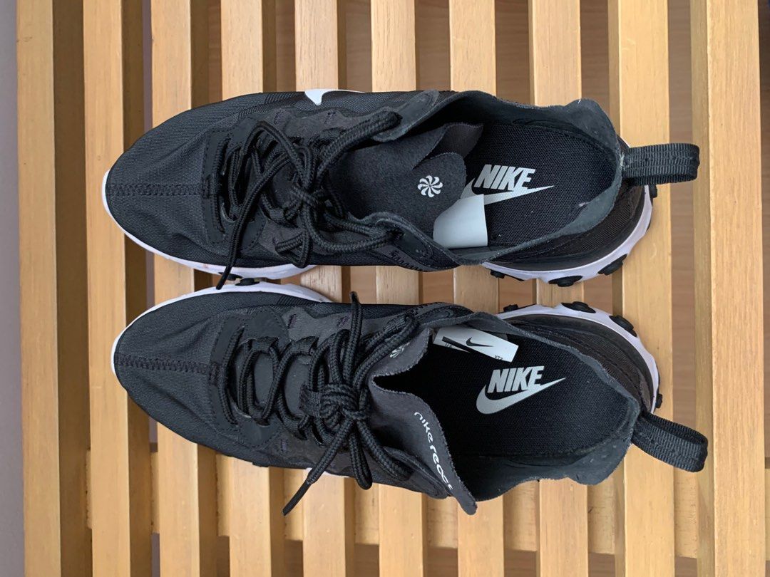 Nike React Element 55 (Category: Sneakers) located in Quezon City. Submitted by patty1681 (Listing ID 1198887965, Image 2). Description: Women’s Size 8.