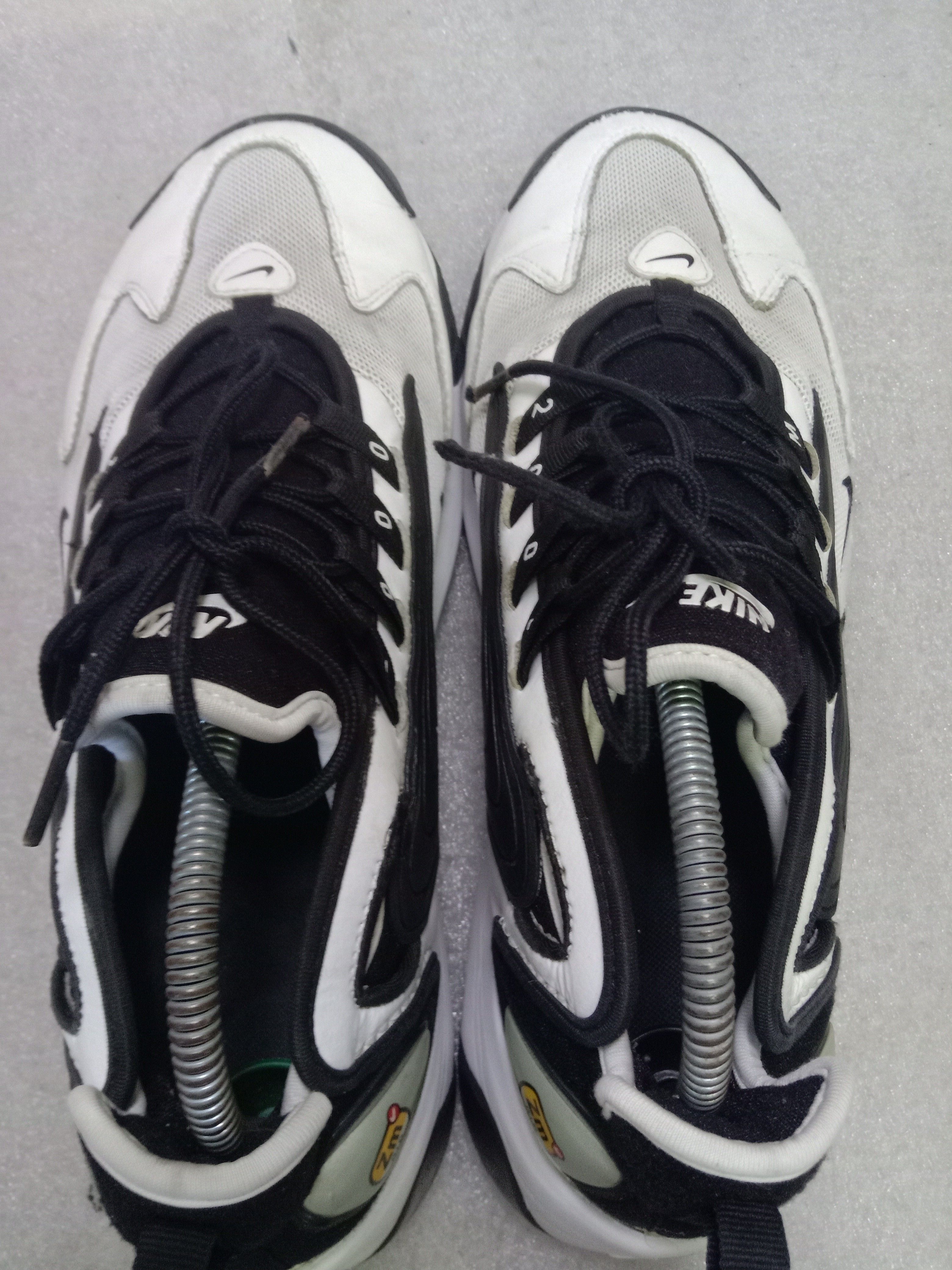 Nike zoom 2k black and white size top 3