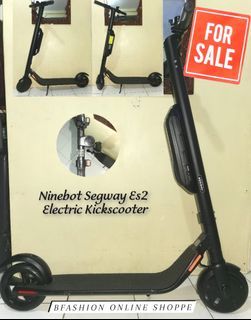 (NEGOTIABLE) Ninebot Segway Es2 Electric Kickscooter with External Battery
