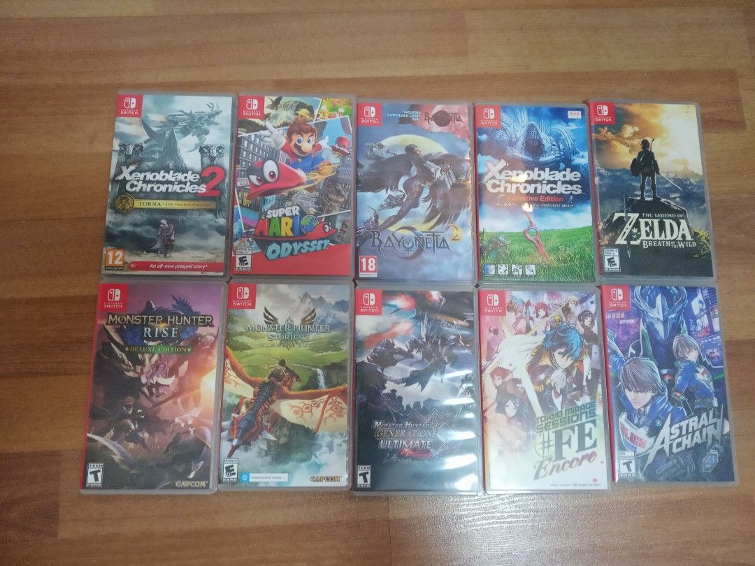 Switch games discount just released