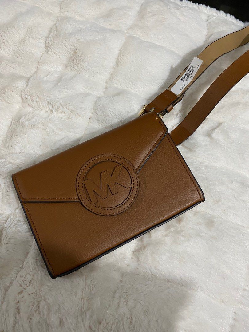 Michael kors signature belt bag hot sale