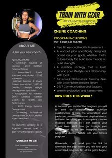 Online Coaching (Personal Trainer)